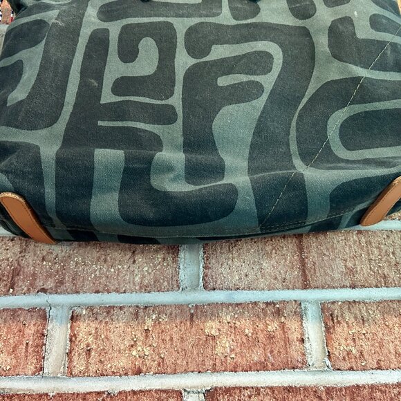 NWT Ubuntu Life  Commuter Tote Bag Safari Kuba Print - Picture 14 of 16